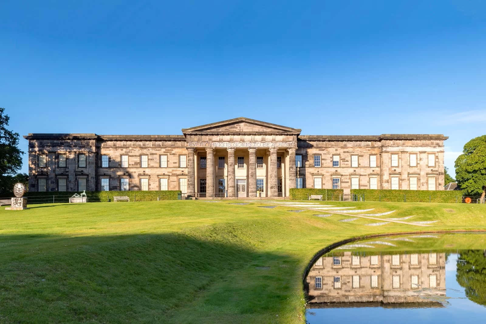 Scottish National Gallery Of Modern Art Exterior Wallpaper