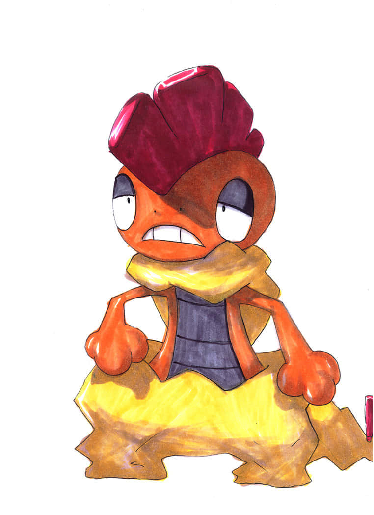 Scrafty Drawing Wallpaper