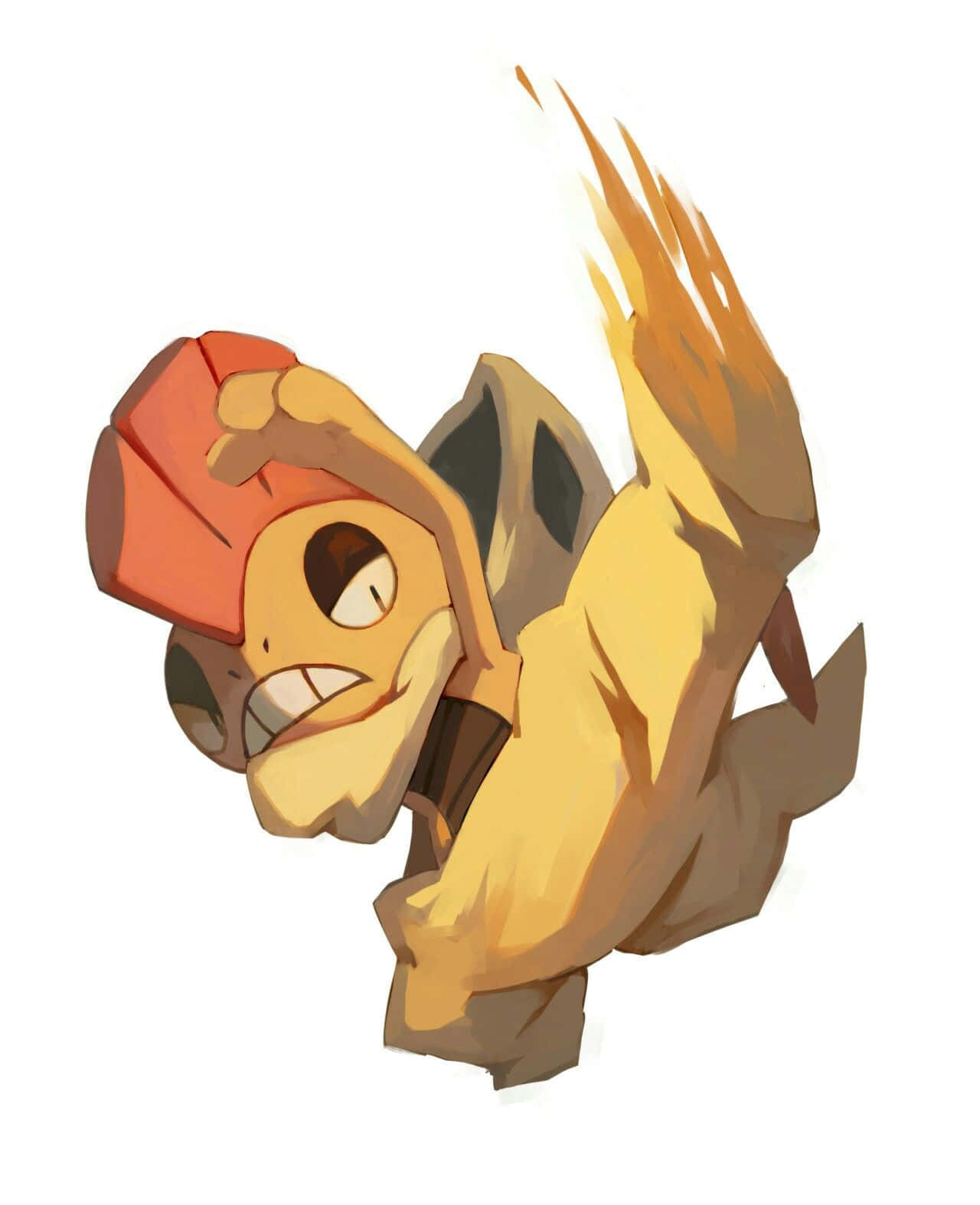 Scrafty Mega Kick Wallpaper