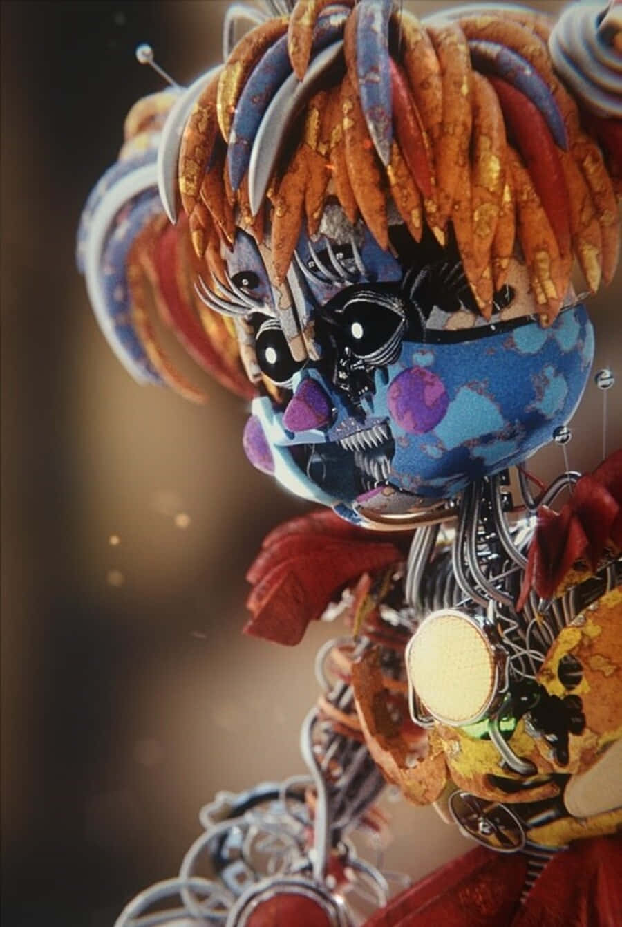 Scrap Baby In All Her Glory Wallpaper