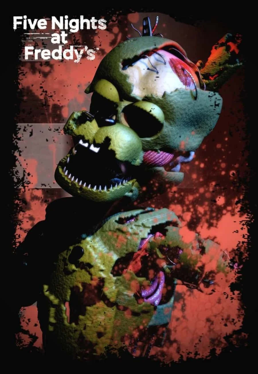 Scraptrap: The Mysterious Mechanic Creature Wallpaper