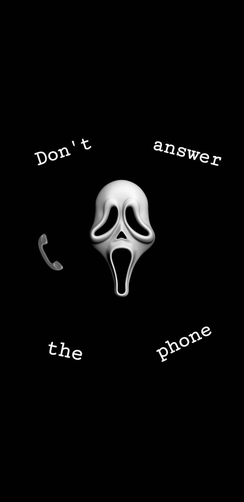 Scream Dont Answer The Phone Aesthetic Wallpaper