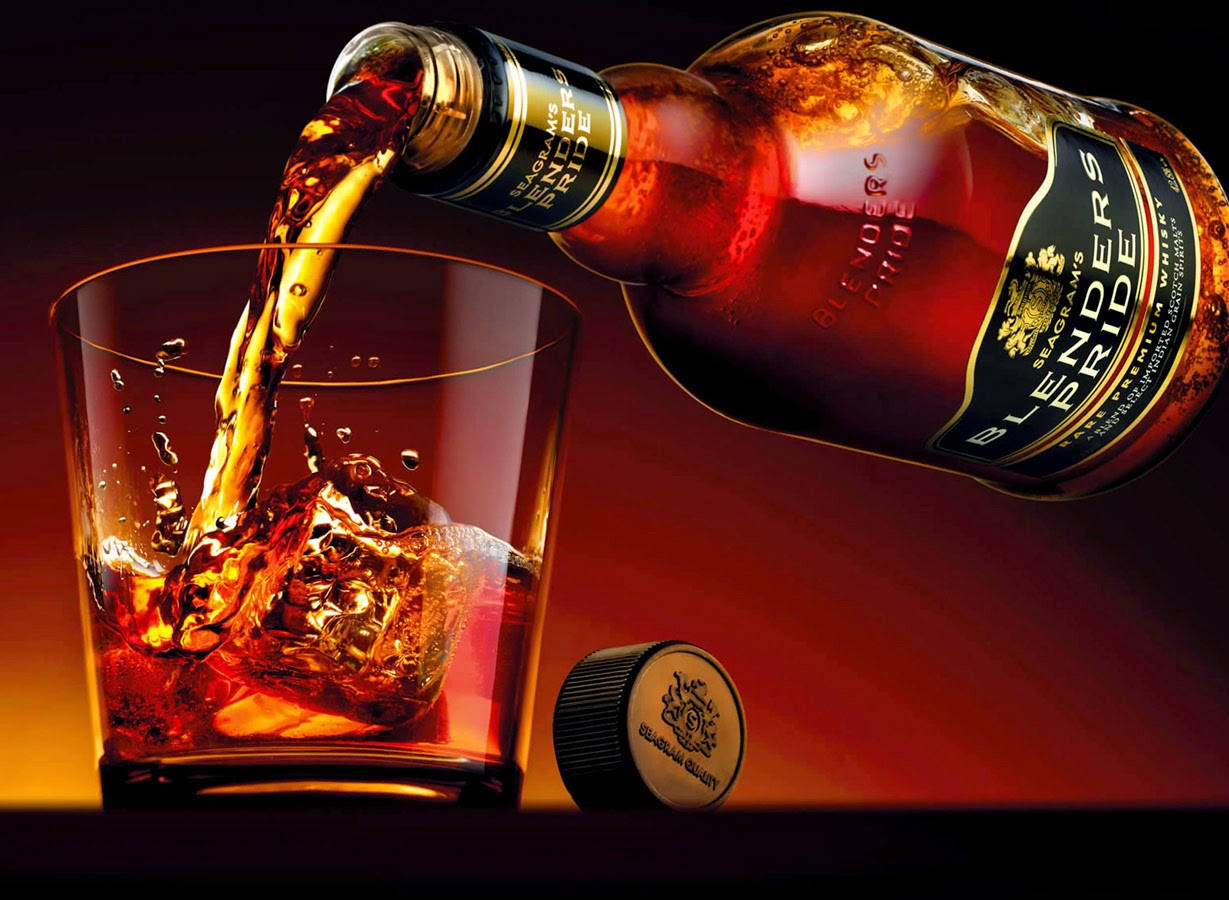 Seagram's Blended Whiskey - The Spirit Of Celebration Wallpaper