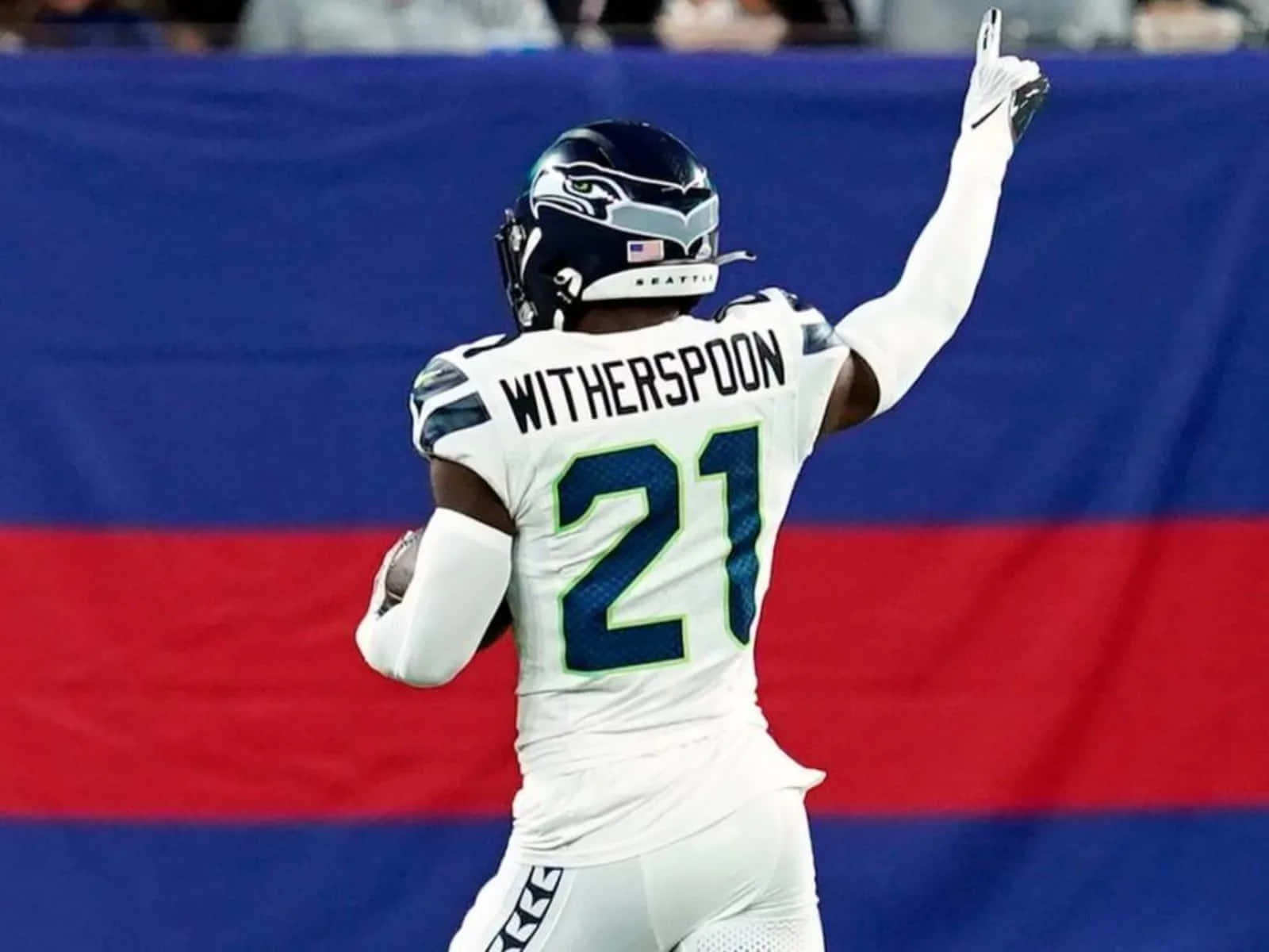 Seahawks Player Witherspoon21 Celebration Wallpaper