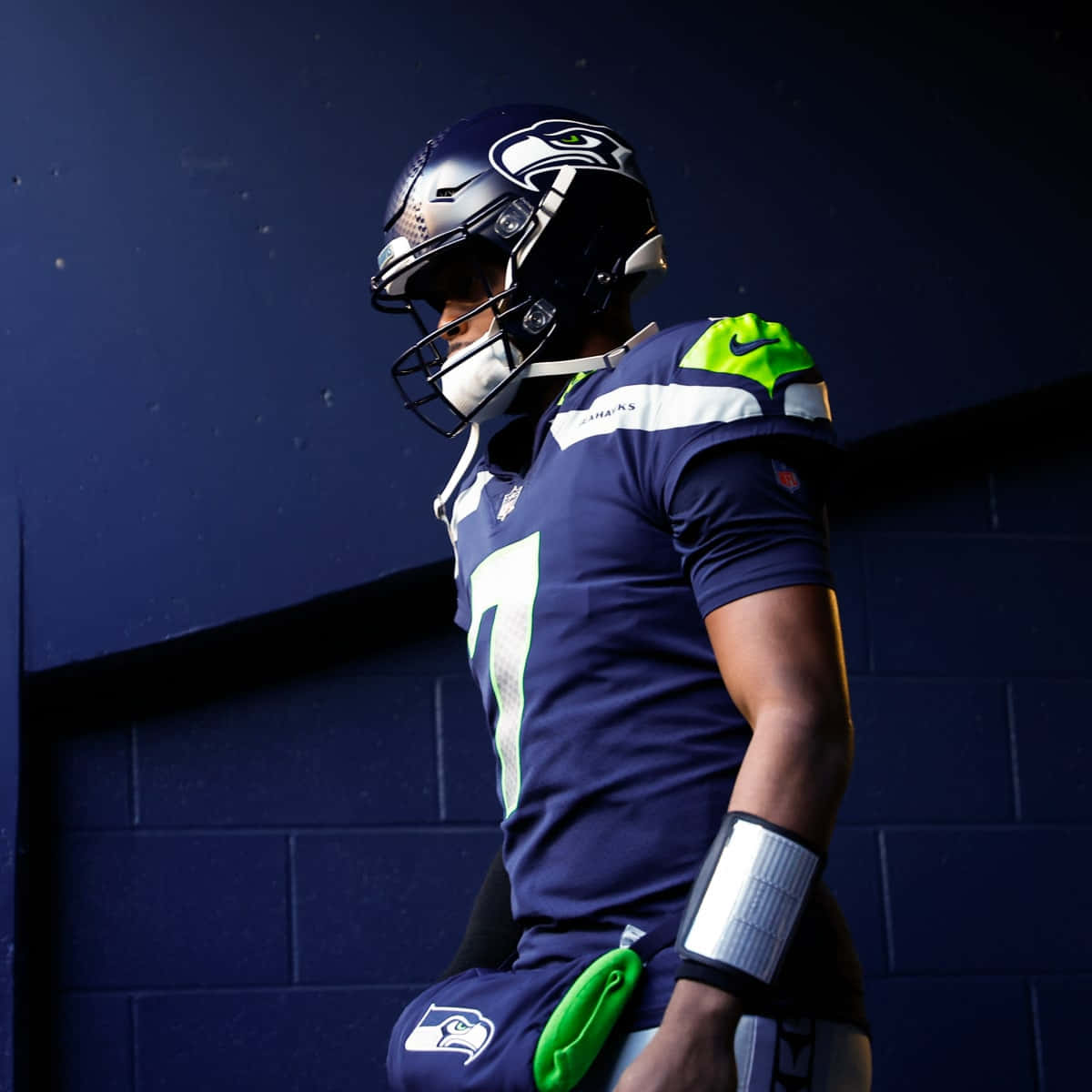 Seahawks Quarterback Profile Wallpaper