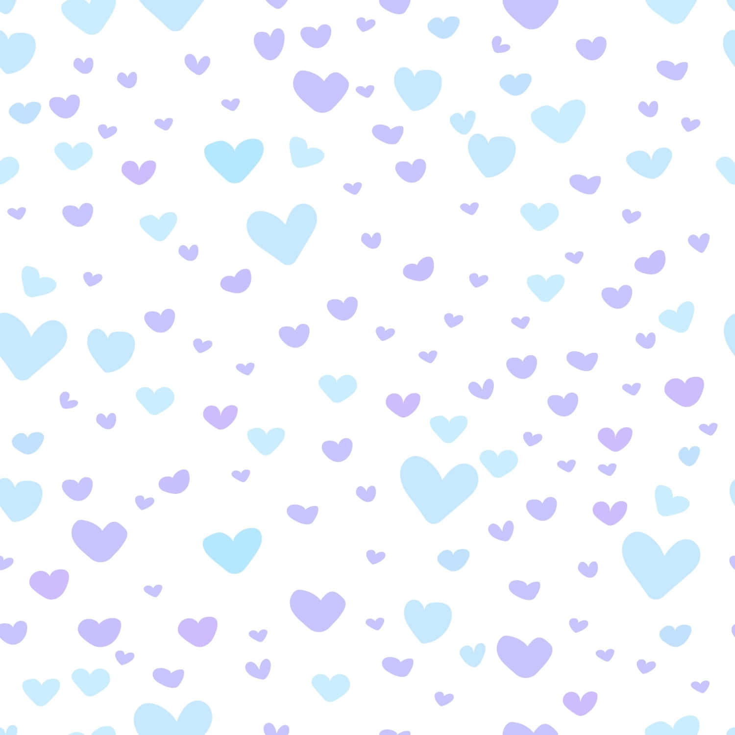 Seamless Red Heart Pattern Wallpaper