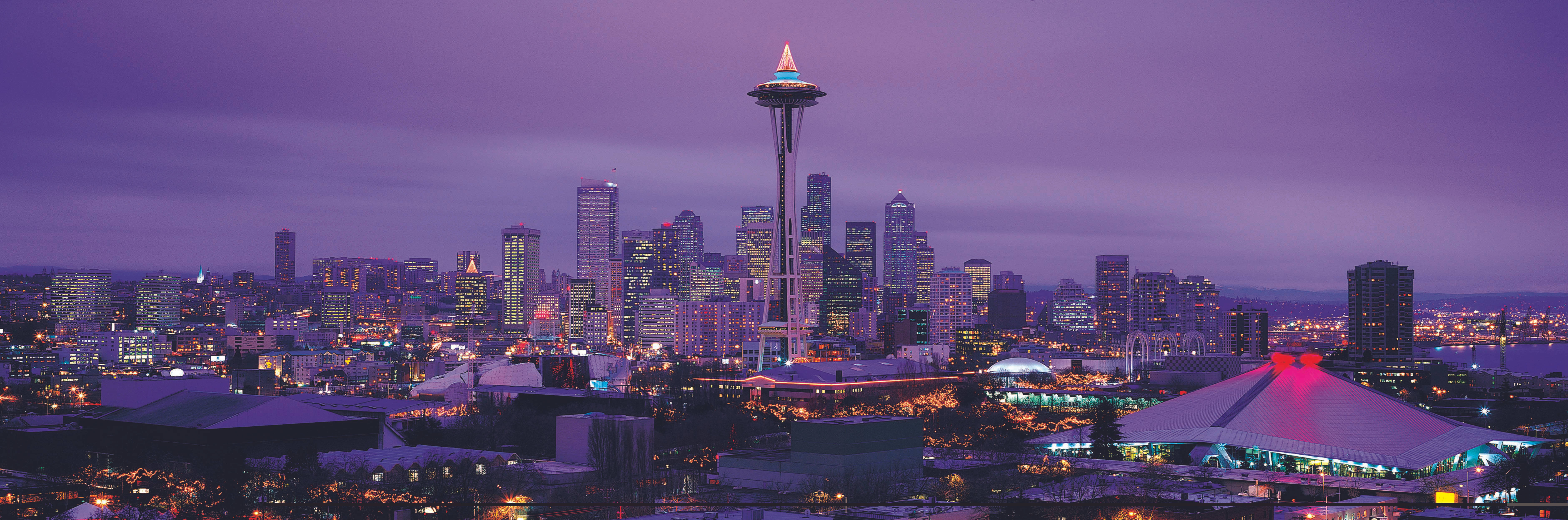 Seattle From Above Wallpaper