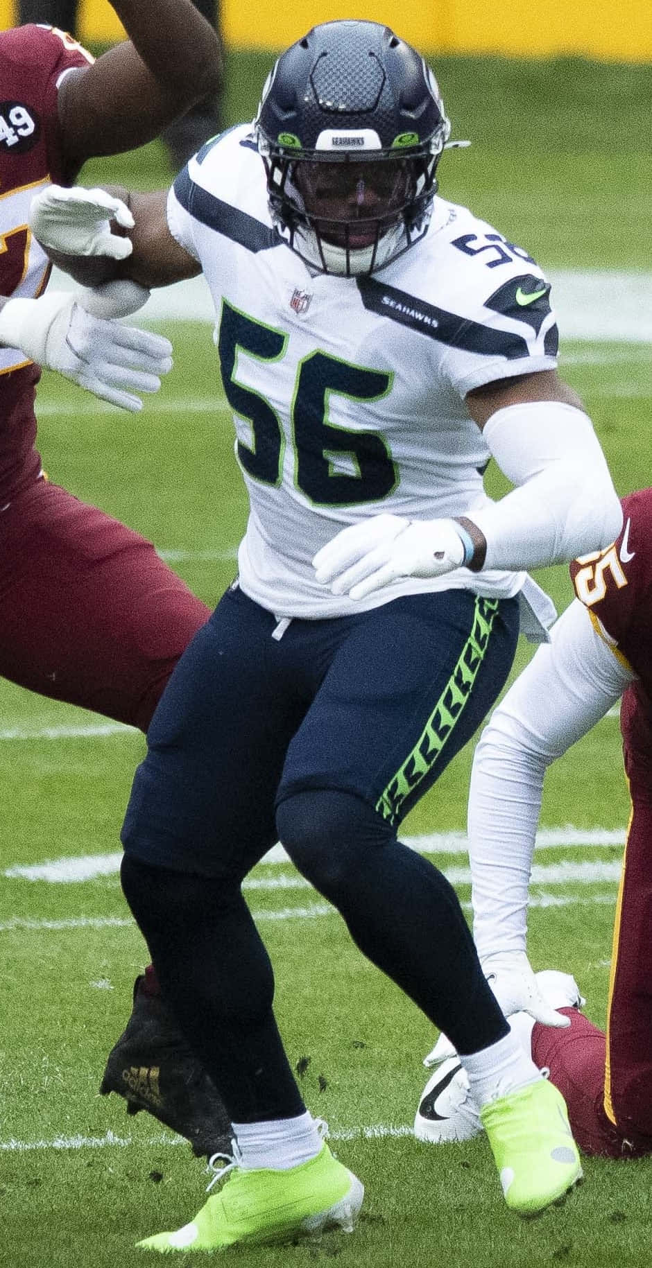 Seattle Linebacker Action56 Wallpaper