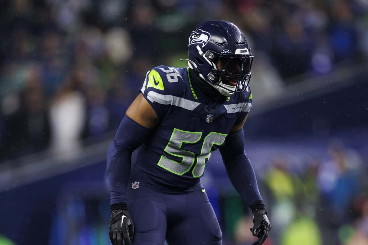 Seattle Seahawks Linebacker Action Shot Wallpaper