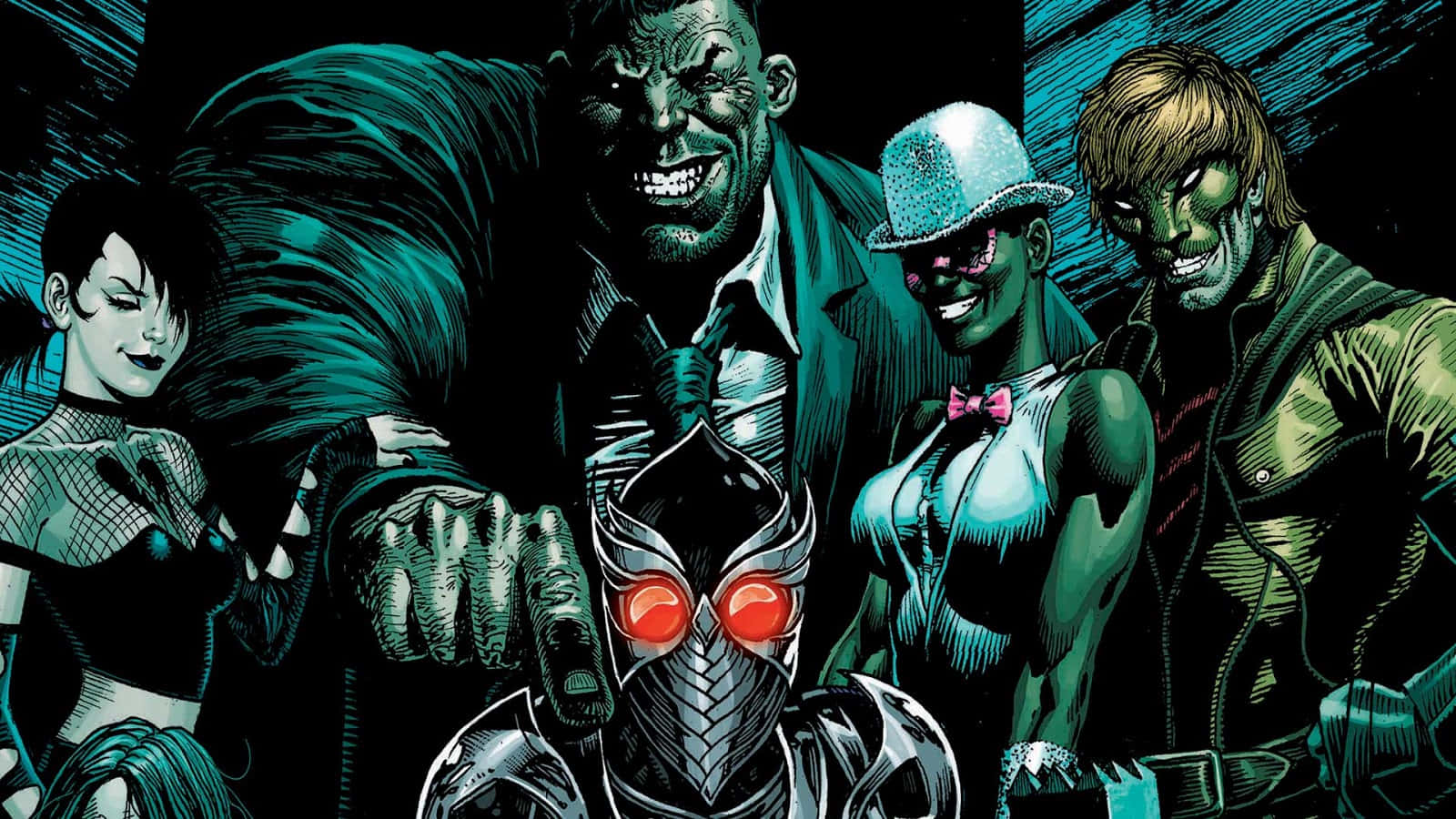 Secret Six Comic Characters Wallpaper