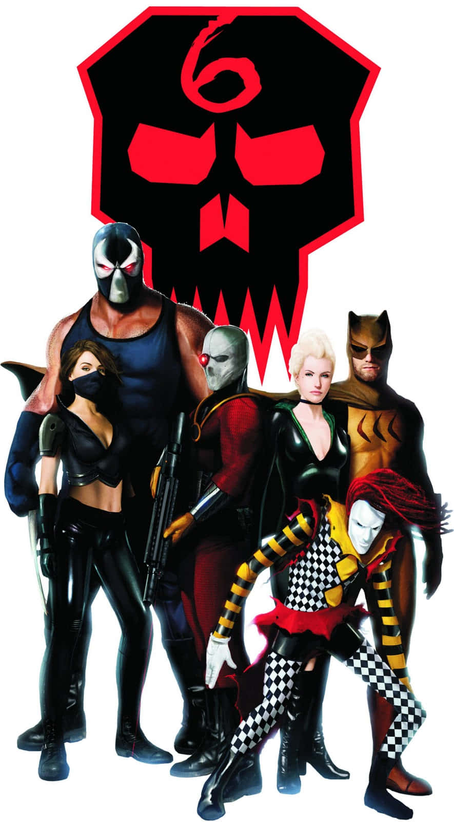 Secret Six Team Portrait Wallpaper