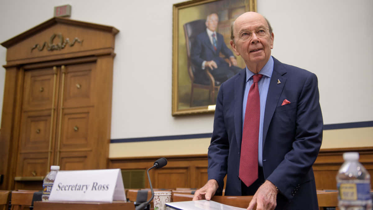 Secretary Ross Hearing Wallpaper