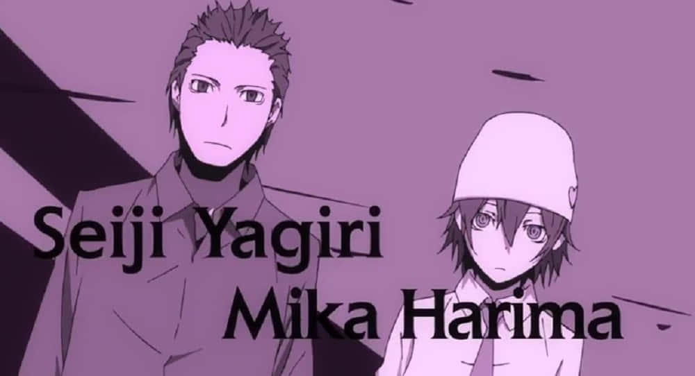 Seiji Yagiri, The Prominent Character From Durarara!! Anime Series Wallpaper