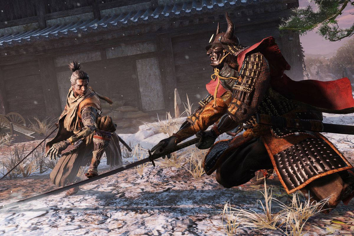 Sekiro Shadows Die Twice Fight Tamura Wallpaper