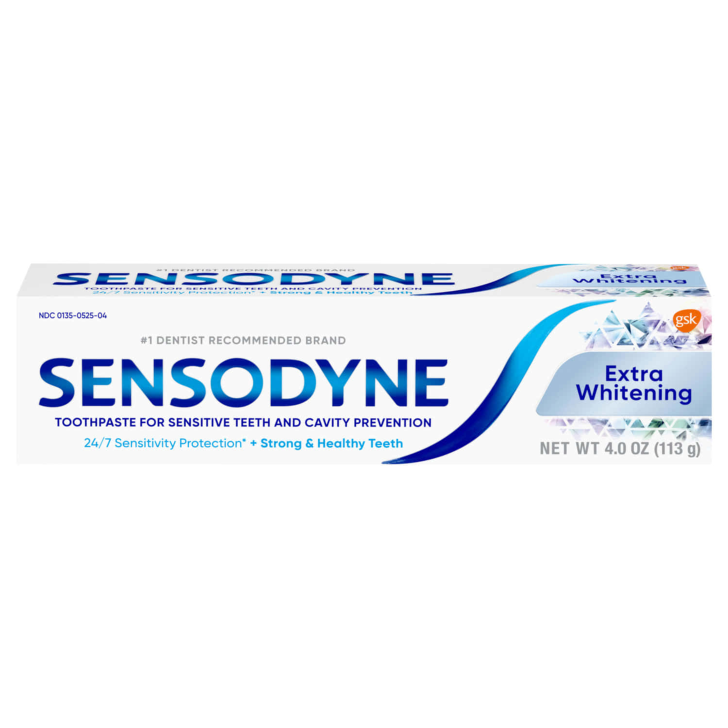 Sensodyne Extra Whitening Toothpaste Box Wallpaper