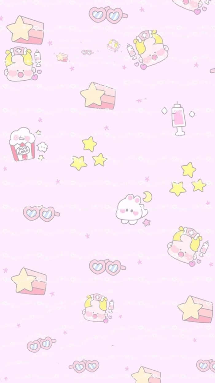 Seo Discover Blissful Vibrance With Kawaii Pastel Wallpaper