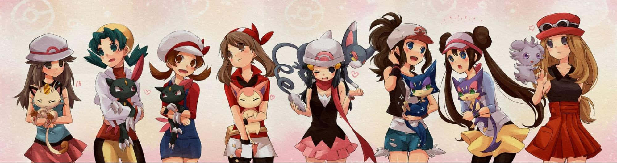 Serena And Espurr Wallpaper