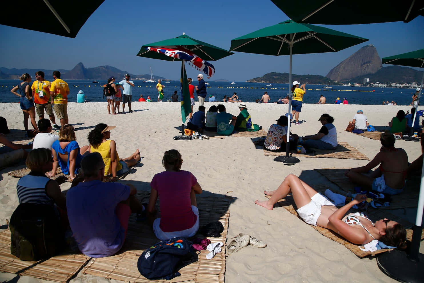 Serene Afternoon At A Brazilian Beach Wallpaper