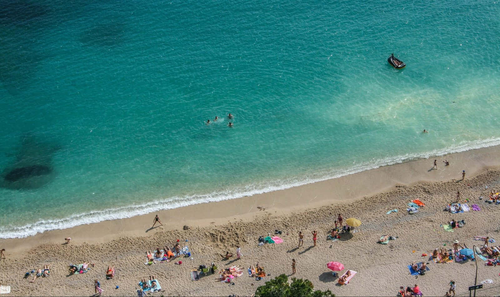 Serene Afternoon At French Beach Wallpaper