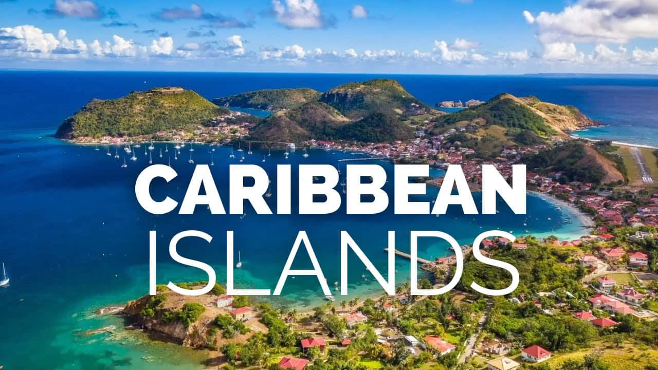 Serene And Stunning Caribbean Island Wallpaper