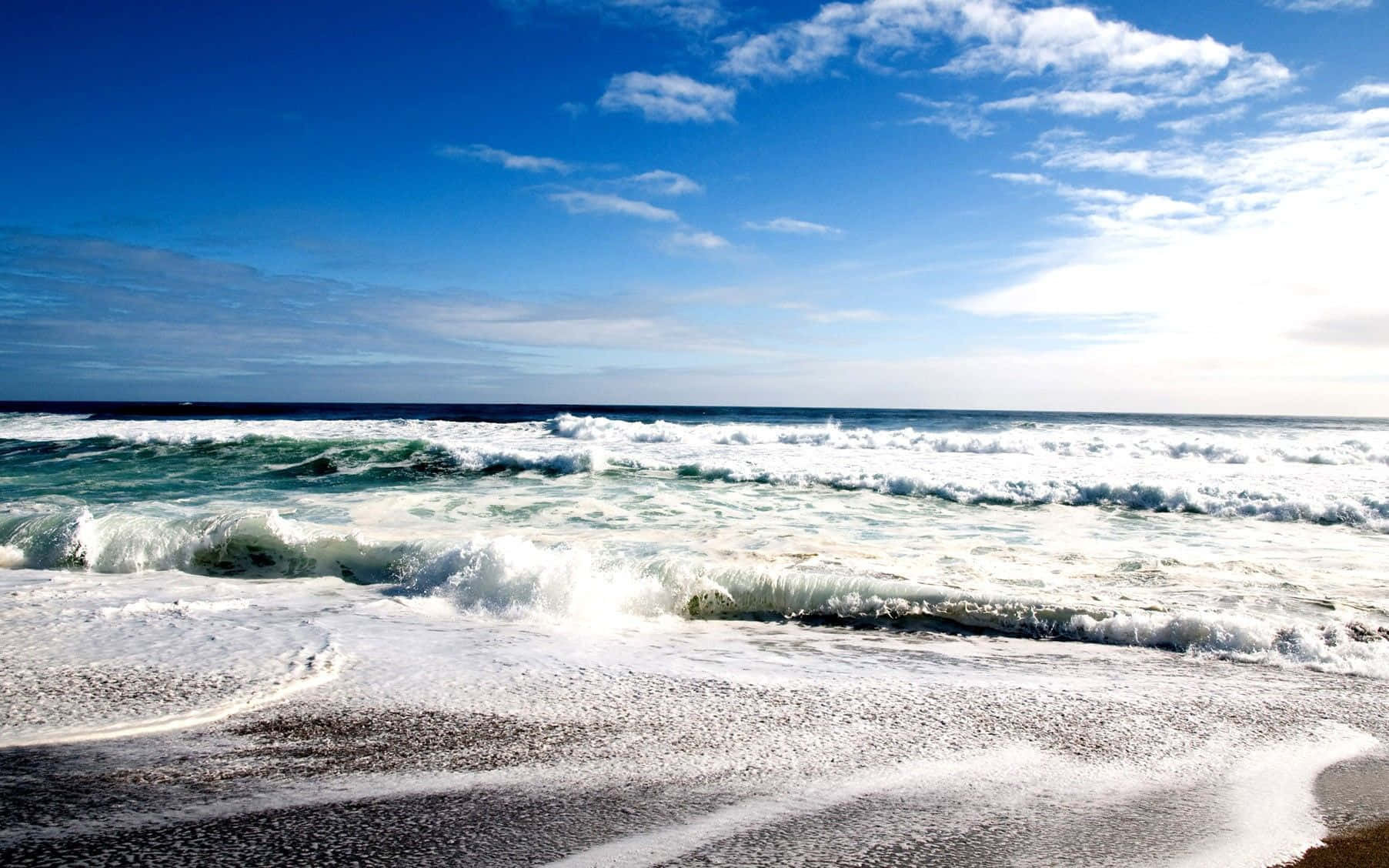 Serene Bahamas Beach Escape Wallpaper