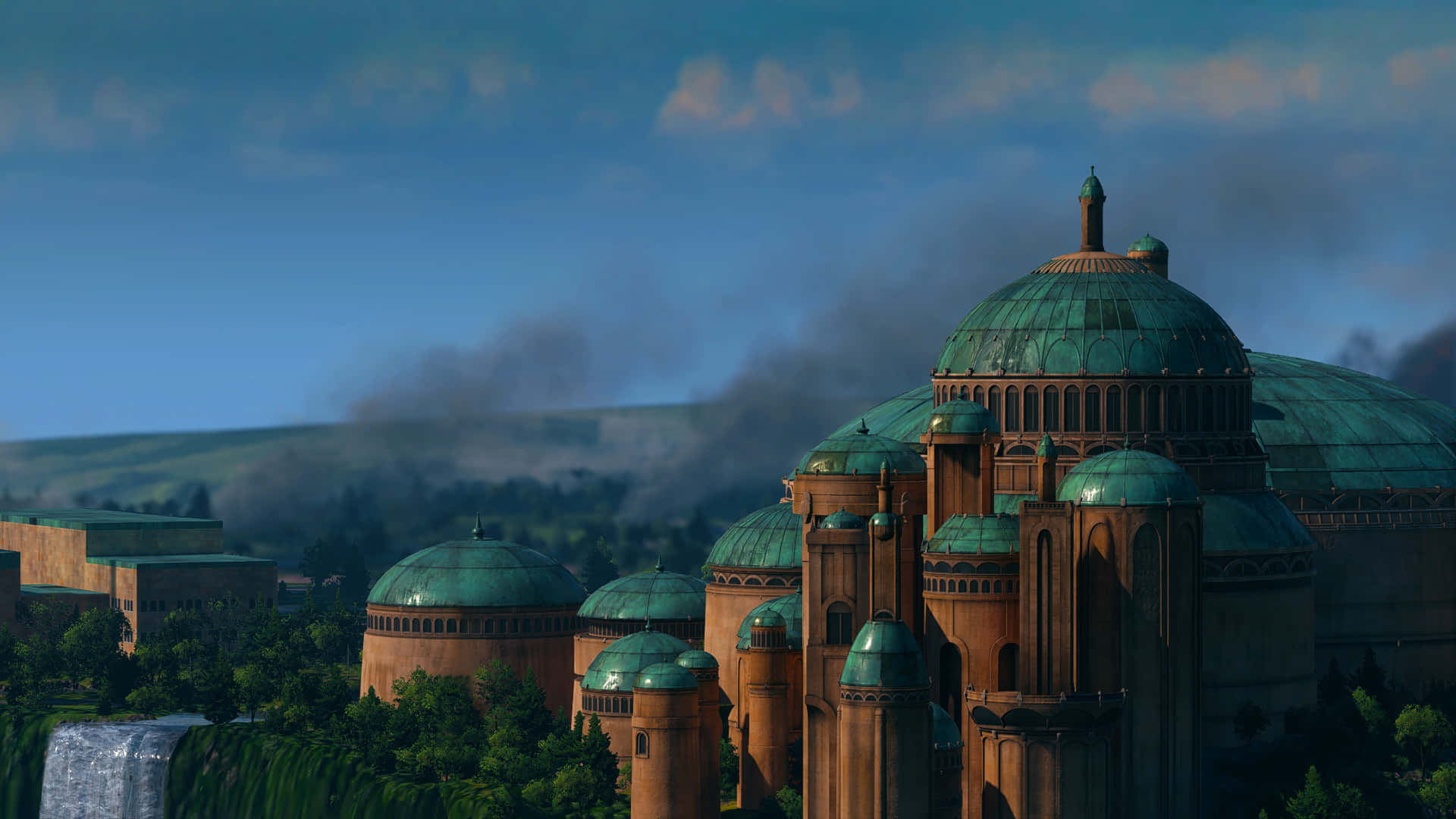 Serene Landscape Of Naboo's Lake Country Wallpaper