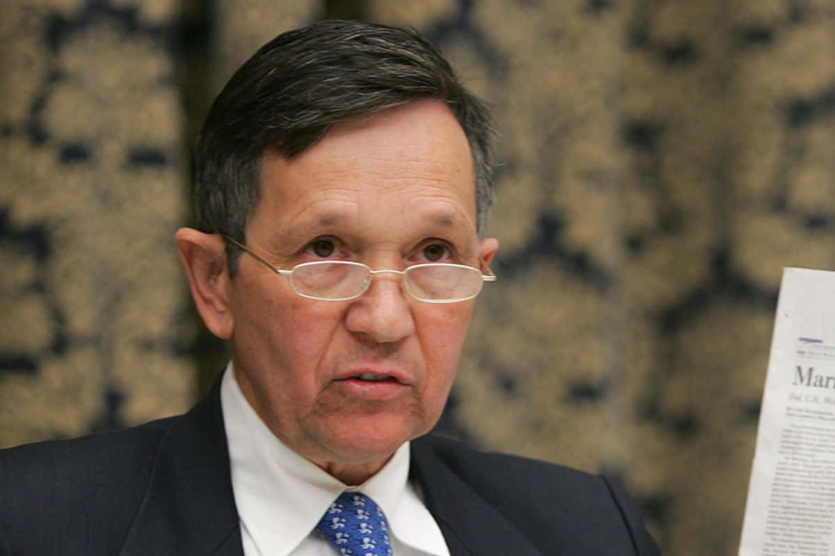 Serious Face Of Dennis Kucinich Wallpaper