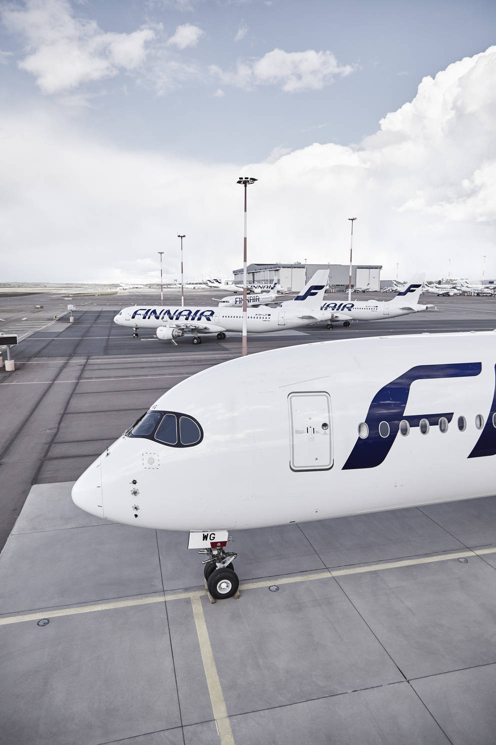 Service Door Finnair Wallpaper