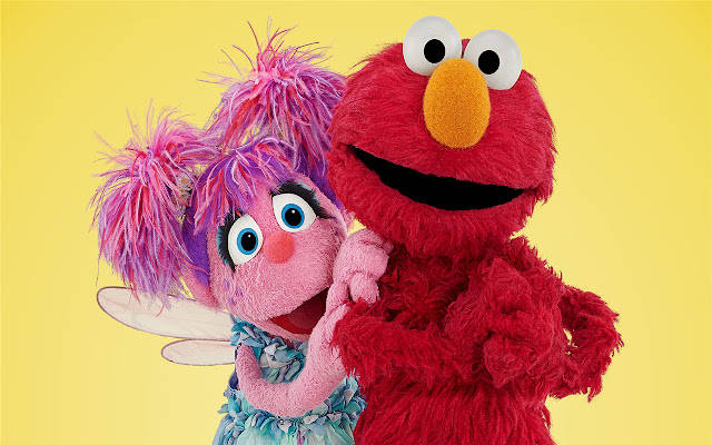 Sesame Street Abby And Elmo Wallpaper