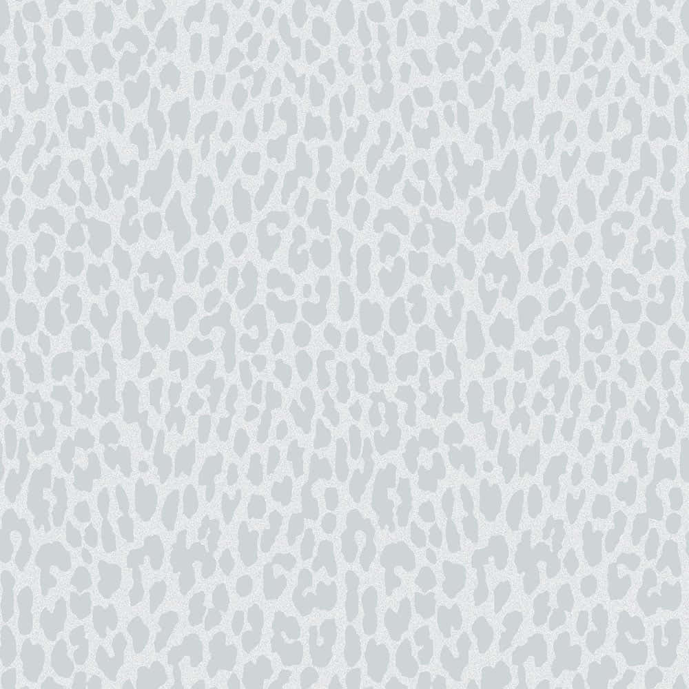 Set Yourself Apart With White Leopard Print Wallpaper