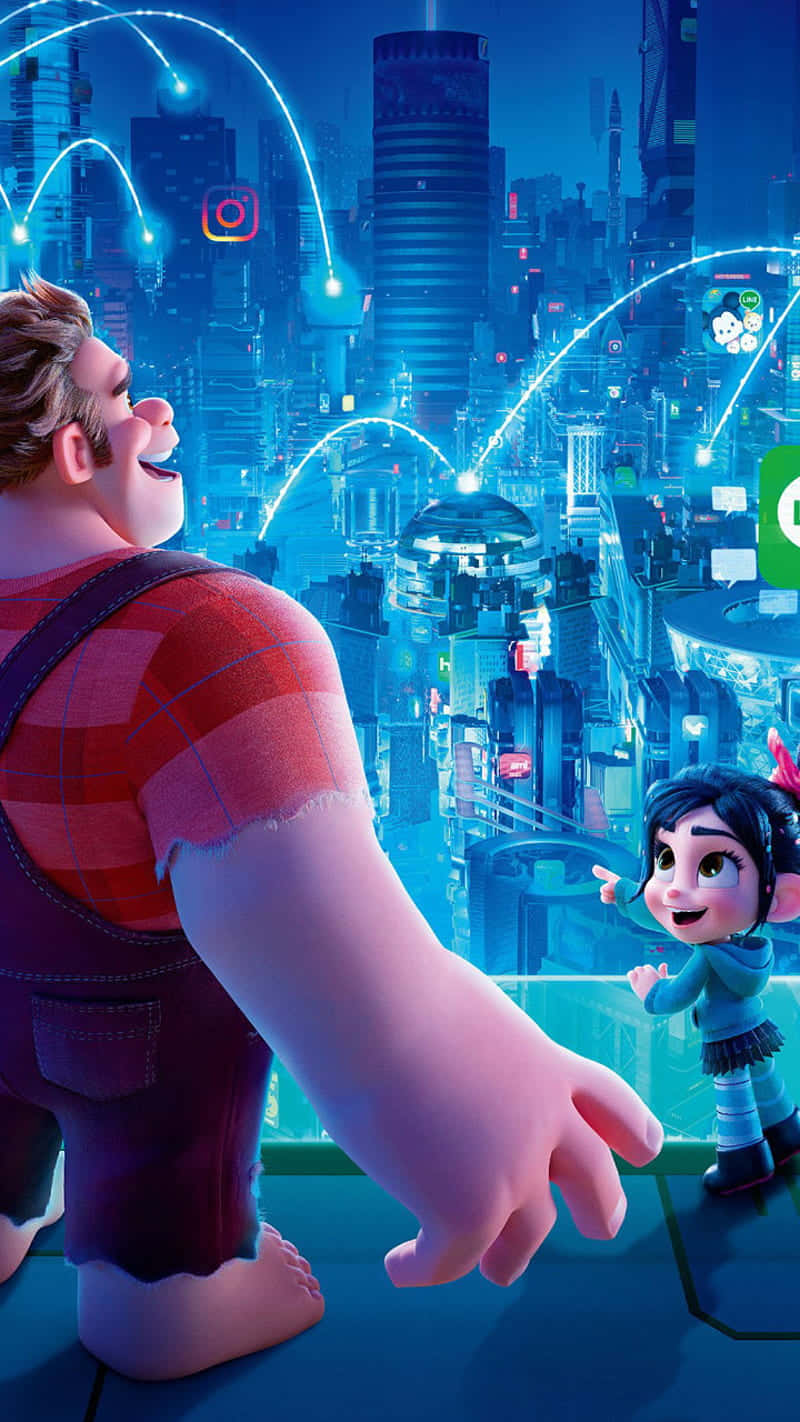 Setting Of Ralph Breaks The Internet Wallpaper