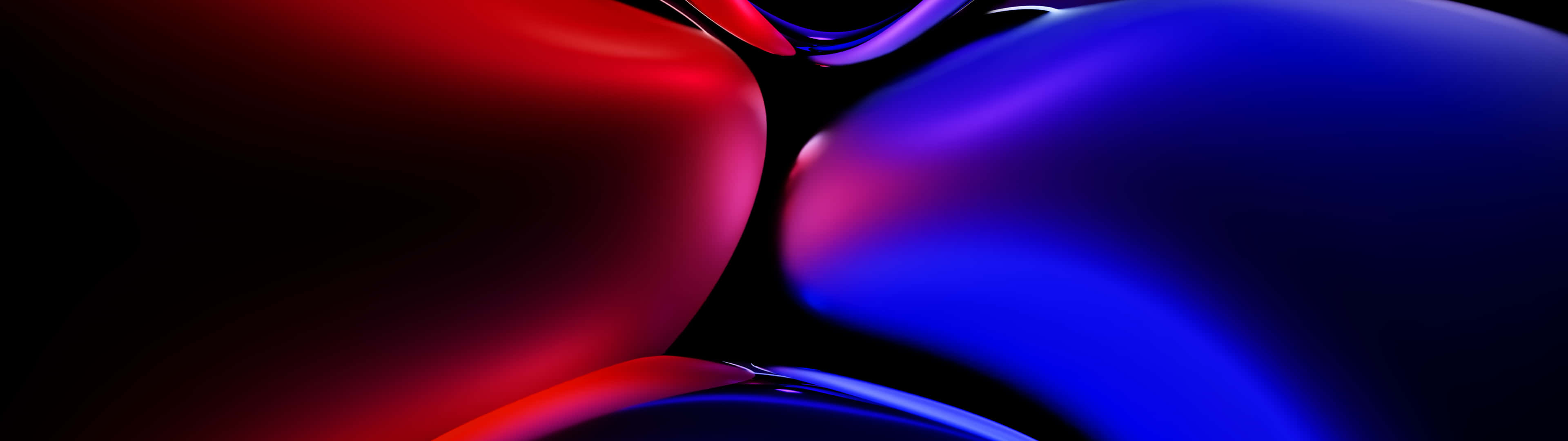 Several Gradient Blobs Wallpaper