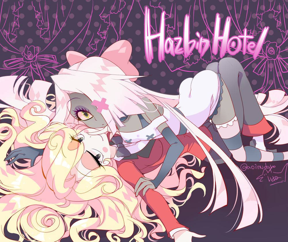 Sexy Yuri Art Hazbin Hotel Wallpaper