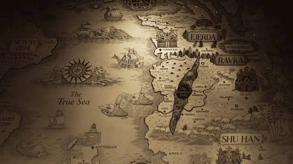 Shadow And Bone Grishaverse Map Wallpaper