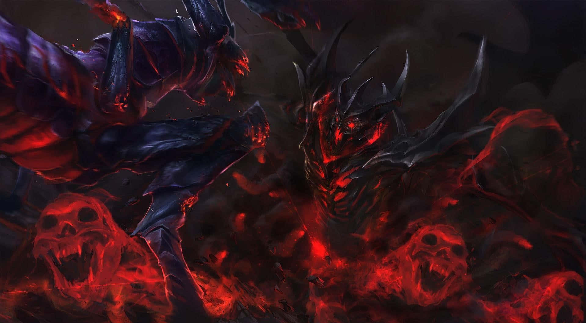 Shadow Fiend - The Ultimate Dota 2 Warrior Wallpaper