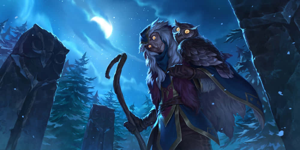 Shaman Adept From Legends Of Runeterra Wallpaper