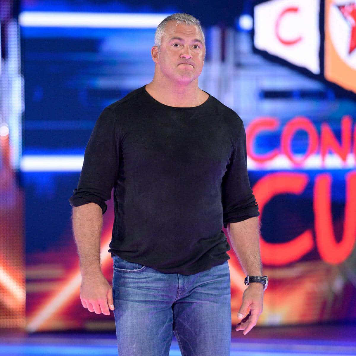 Shane Mcmahon Wwe Wrestler Intimidating Wallpaper