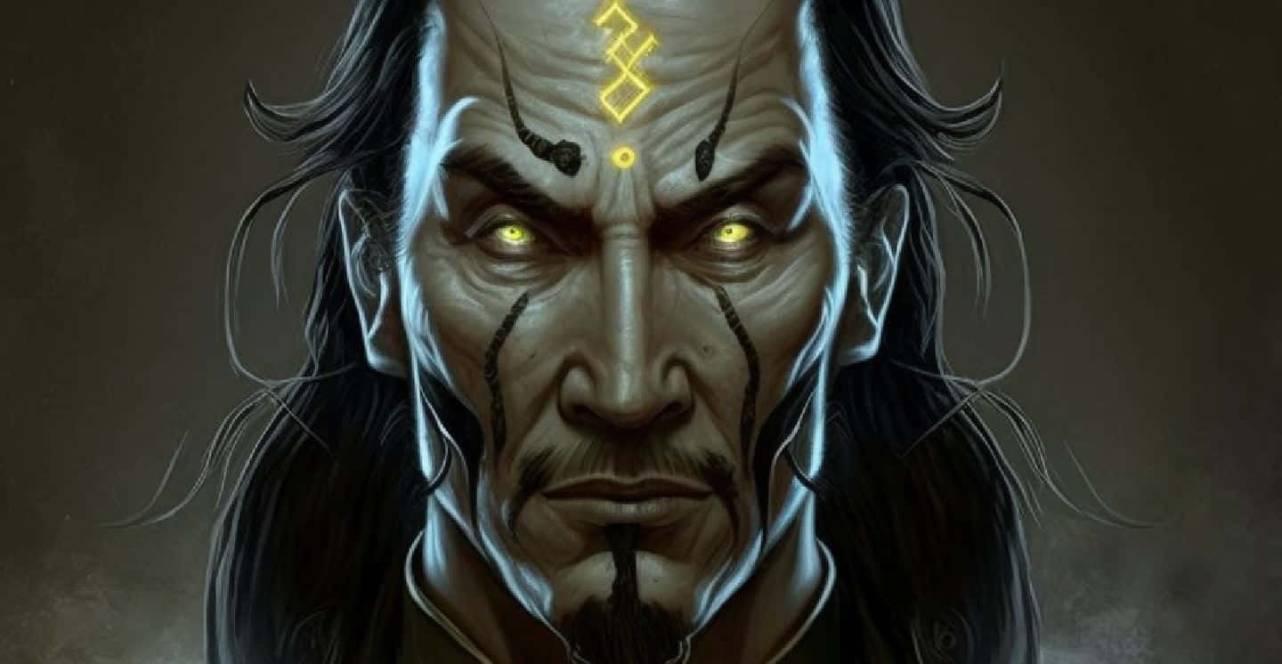 Shang Tsung, The Master Of Sorcery From Mortal Kombat Wallpaper