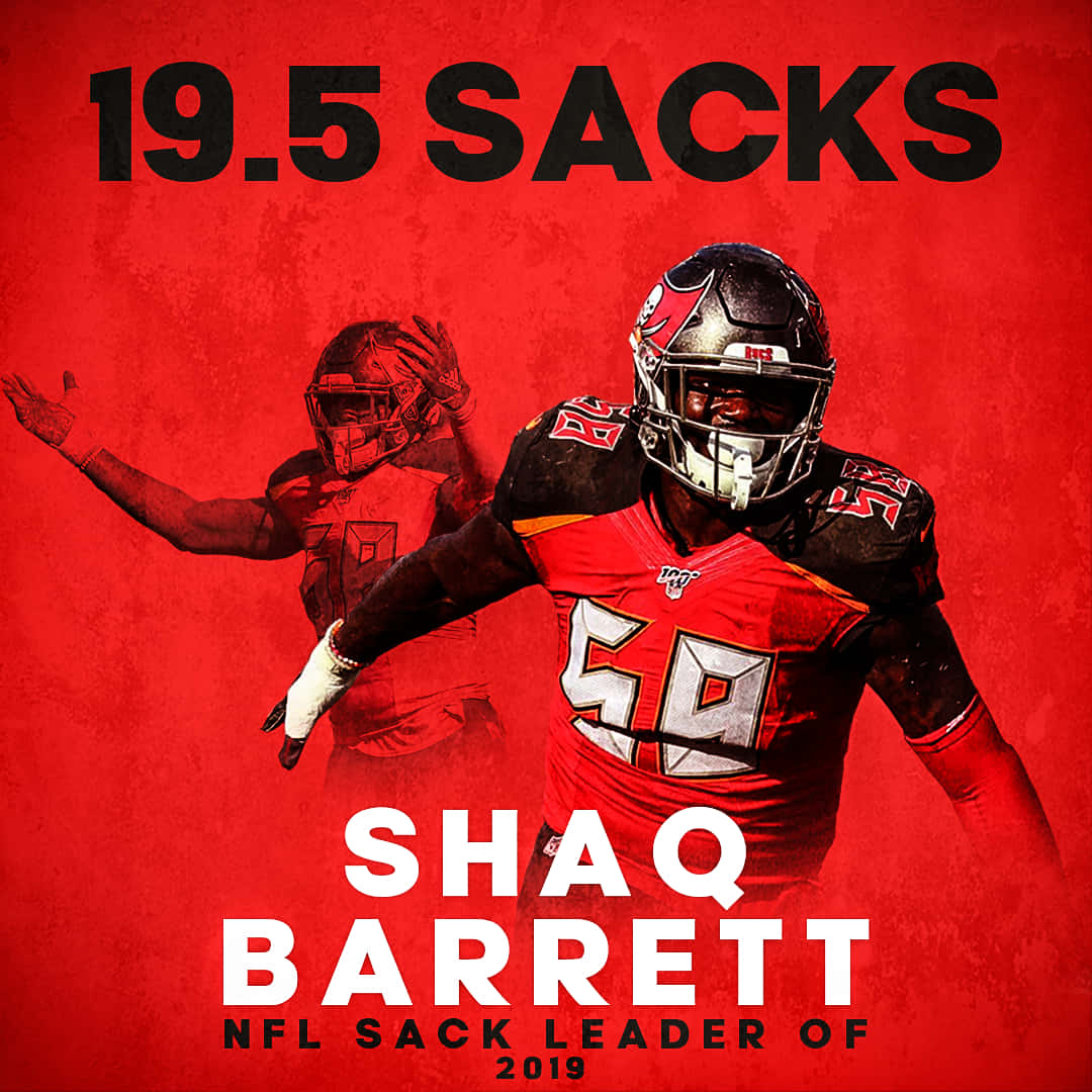 Shaquil Barrett 19.5 Sacks Poster Wallpaper