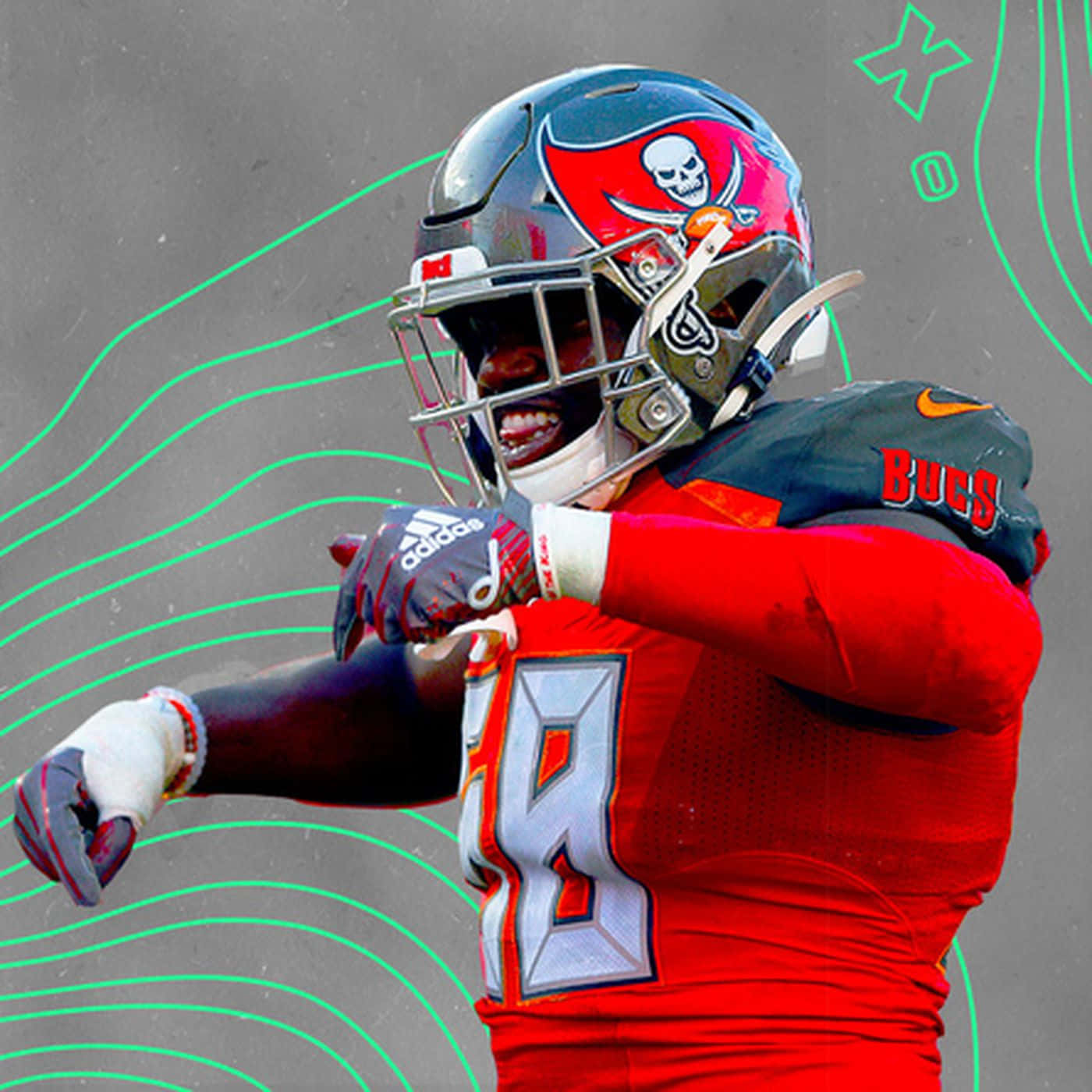 Shaquil Barrett Fanart Tampa Bay Buccaneers Wallpaper