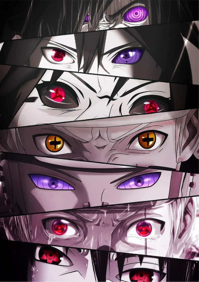 Sharingan_ Evolution_ Collage.jpg Wallpaper