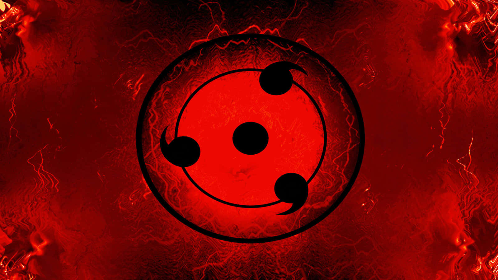 Sharingan Eye Red Background Wallpaper