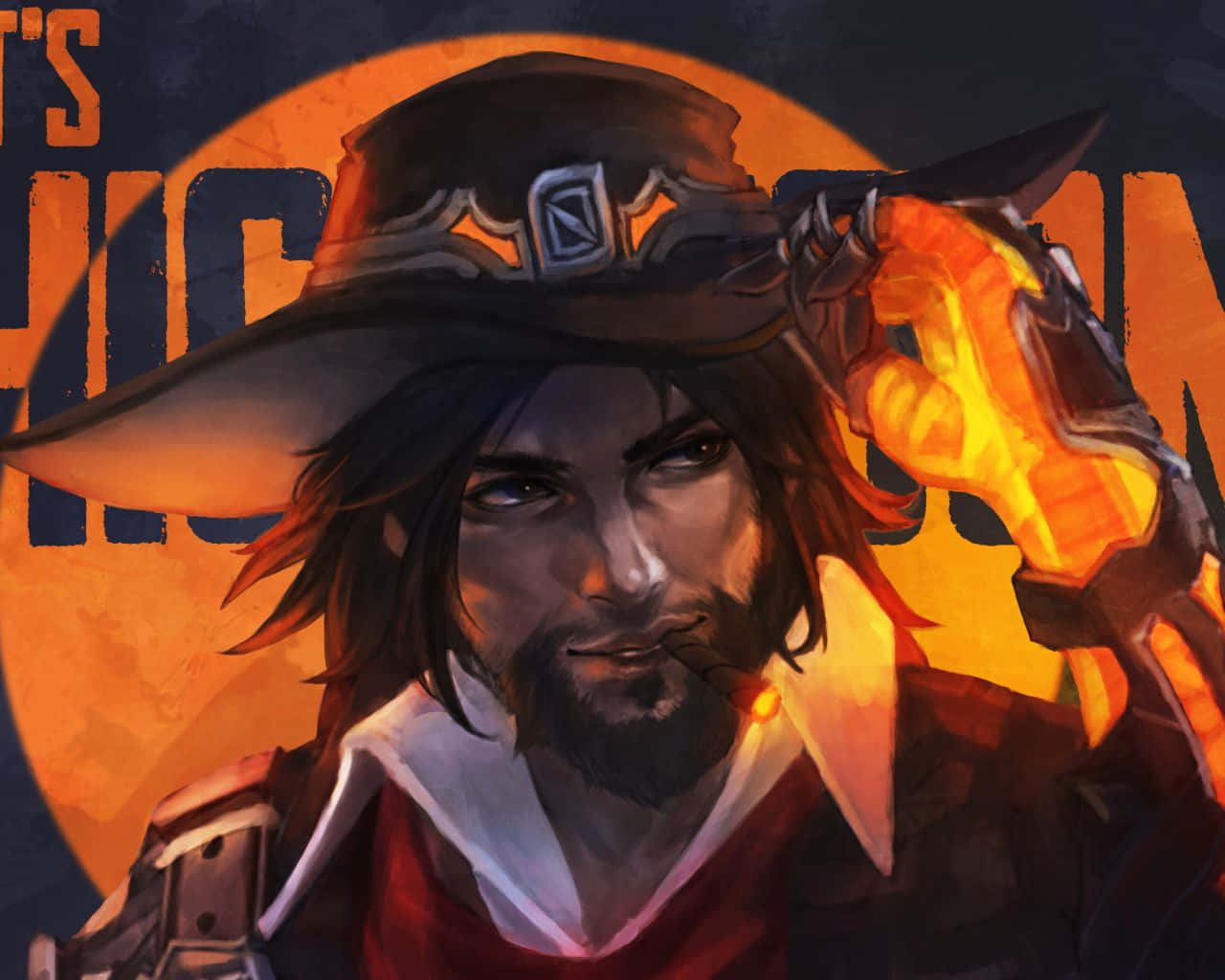 Sharpshooter In Action - Overwatch's Mccree Wallpaper