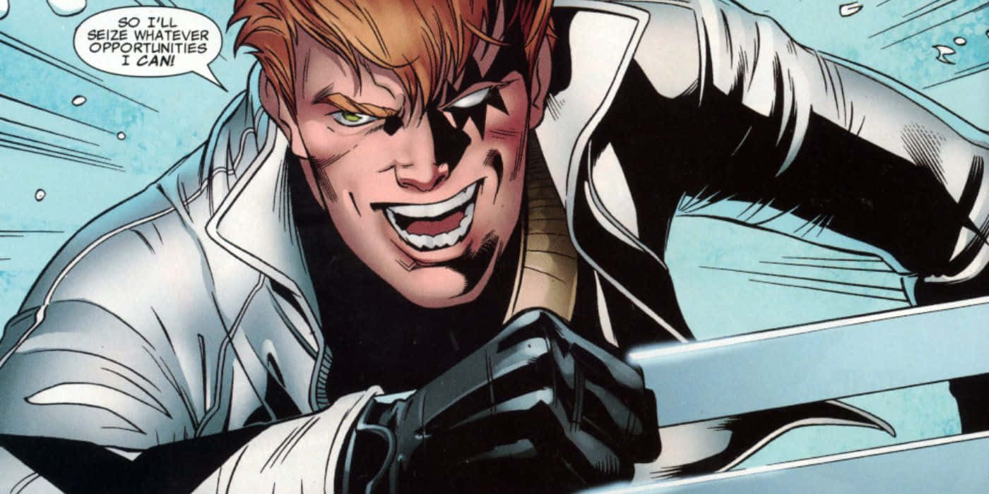 Shatterstar In Action, Ready For Battle Wallpaper