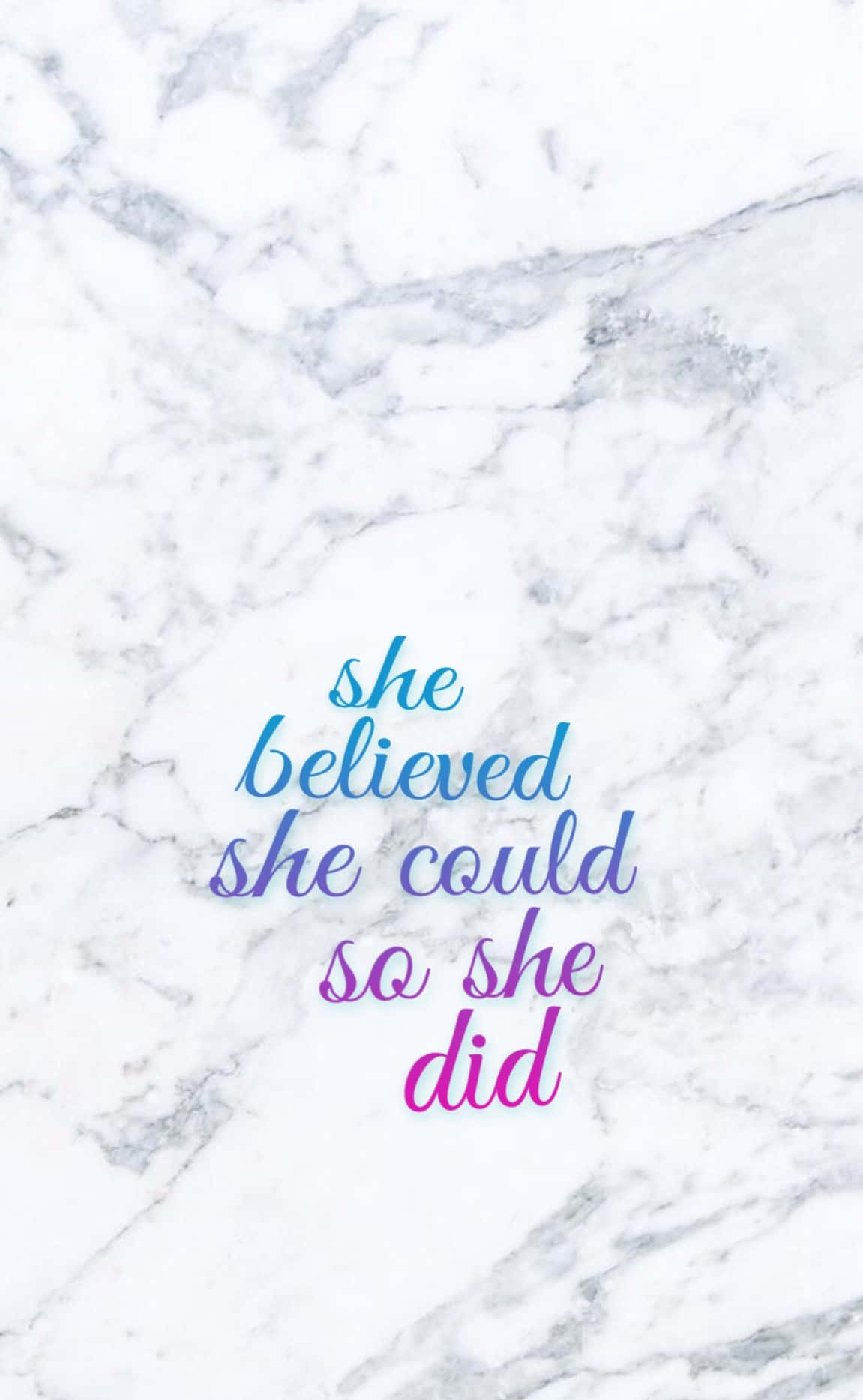 She Believed She Could So She Did Wallpaper