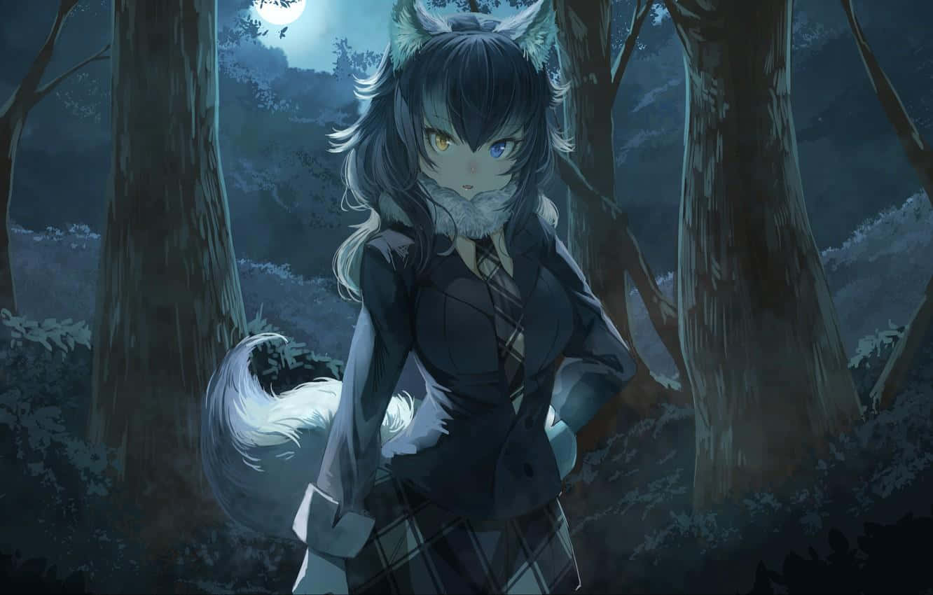 She's Got Wolves In Her Eyes Wallpaper