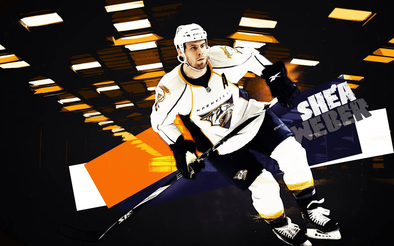 Shea Weber Slick Fanart Nashville Predators Wallpaper