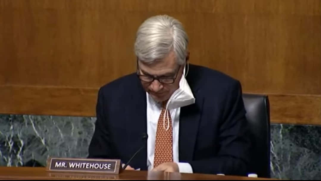 Sheldon Whitehouse At Public Event Wallpaper