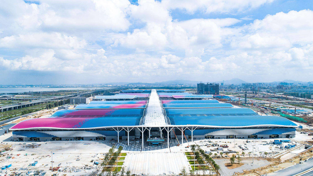 Shenzhen Exhibition Center Wallpaper