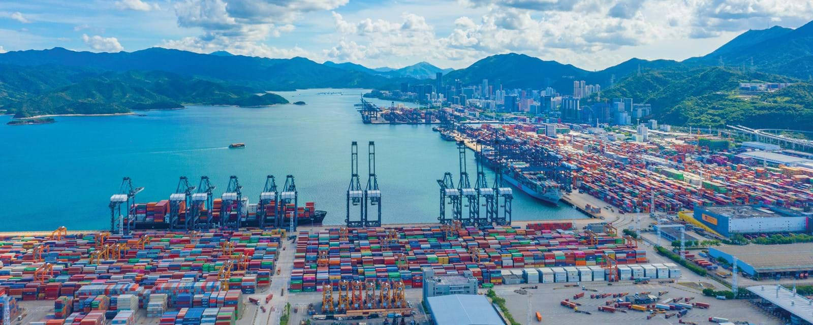 Shenzhen Yantian Port Wallpaper